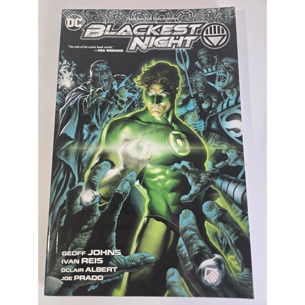 Blackest Night TPB DC Comics Geoff Johns Ivan Reis Green Lantern 2011